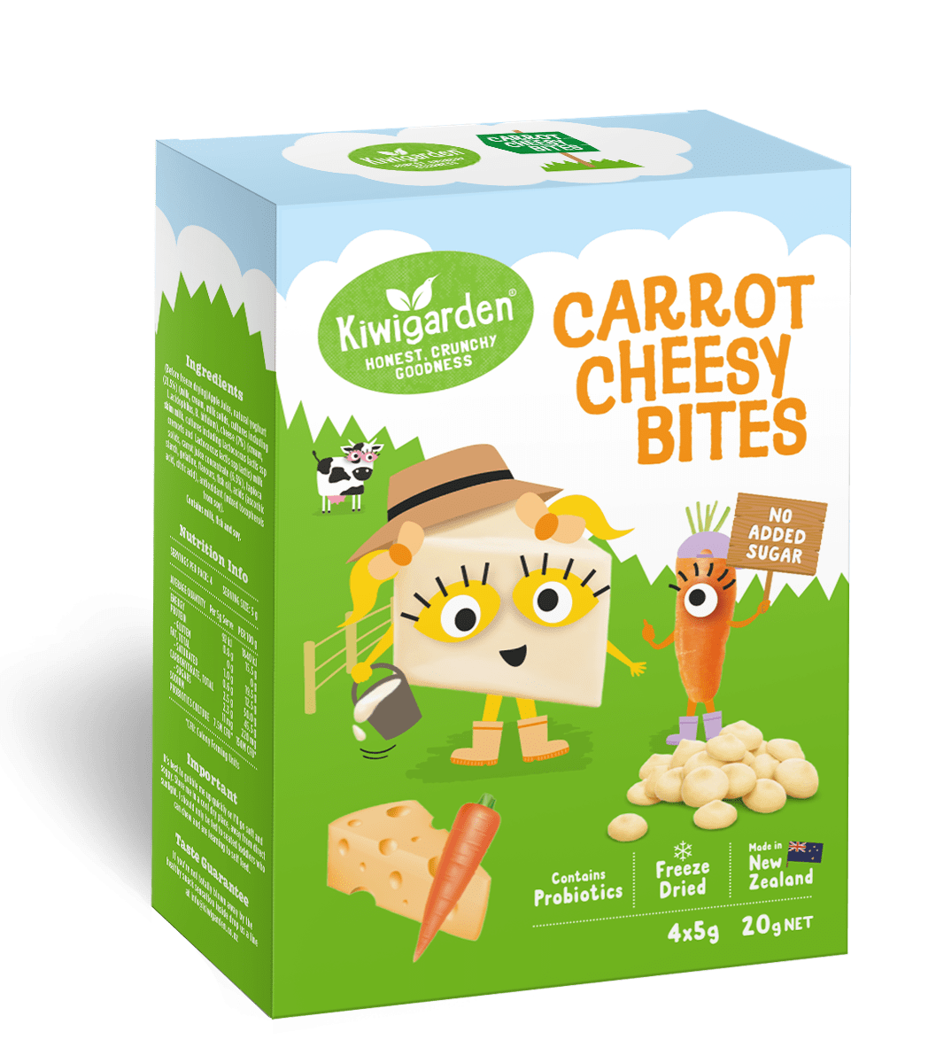 Carrot Cheesy Bites Box 20g