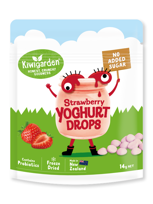 Strawberry Yoghurt Drops 14g - No added sugar