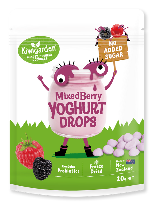 Mixed Berry Yoghurt Drops 20g - No added sugar