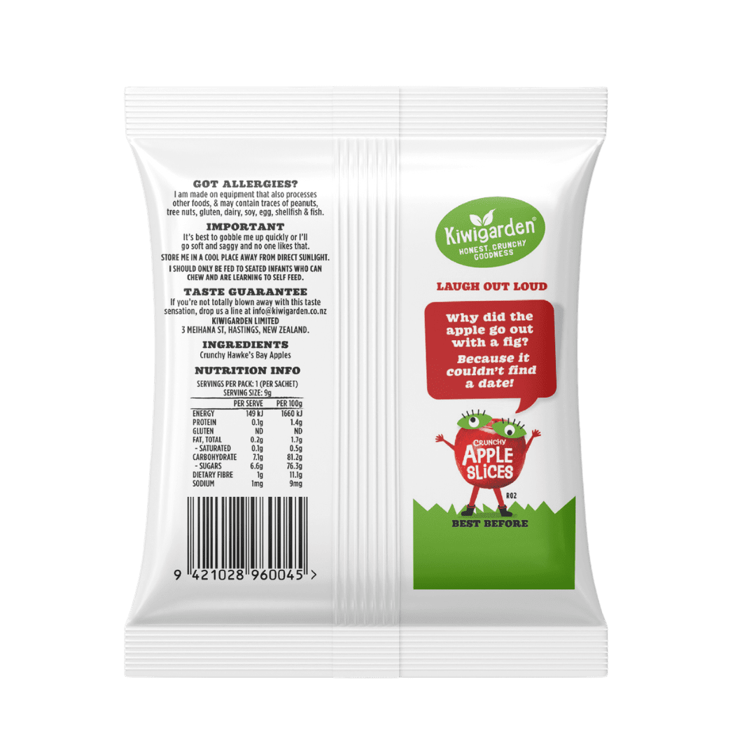 Freeze Dried Apple slices 9g