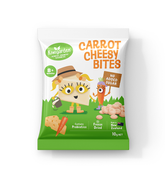Carrot Cheese bites - No added sugar 10g