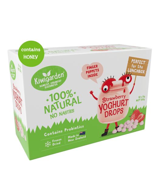 Strawberry yoghurt drops 10x5g